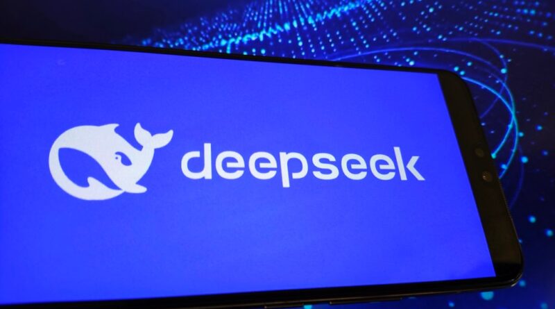 Imagem ilustrativa do modelo AI da DeepSeek com 685 bilhões de parâmetros, destacando inovação e tecnologia avançada.