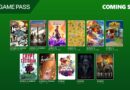 Imagem promocional do Xbox Game Pass com destaque para títulos RPG e aventura