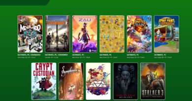 Imagem promocional do Xbox Game Pass com destaque para títulos RPG e aventura
