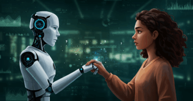 Imagem ilustrativa de colaboração entre humanos e AI com foco em agentic AI e supervisão