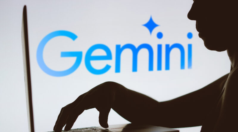 Imagem ilustrativa do Google Gemini em ação analisando código do GitHub com interface interativa e intuitiva para desenvolvedores.