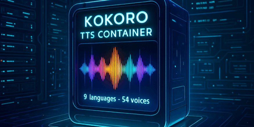 Kokoro TTS Container: síntese de voz realista com Docker