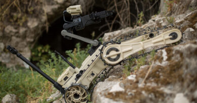 Robô Micro Tactical Ground Robot da Roboteam (Foto: Defense Robots)