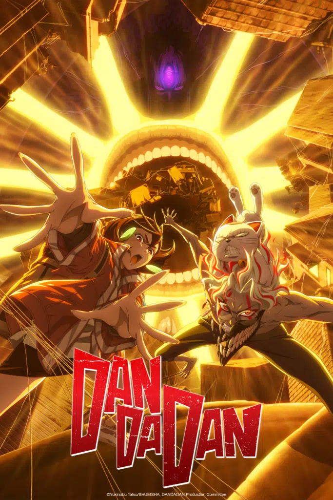 Animes de Verão de 2025: 16 sequência imperdíveis para ver 18 Animes de Verão de 2025: Dan Da Dan 2 poster visual