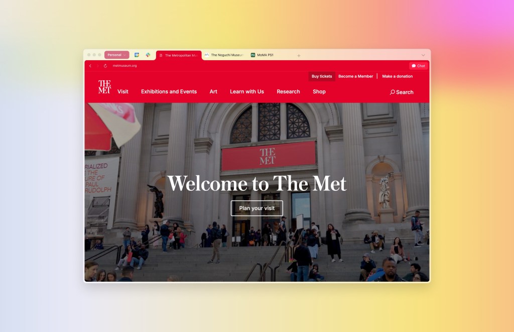 Alternativas ao Google Chrome: 8 opções em 2025 16 Imagem mostra a interface do navegador Dia, com visual limpo e elementos do Chromium, reforçando o conceito de browser com IA integrado
