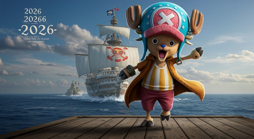 One Piece faz 26 anos e ganha arte comemorativa 3 One Piece Season 2 Chopper Teaser 2026 Lanyamento