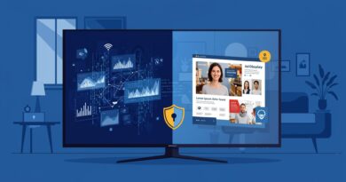 imagem de tela ,demonstrando a divisão entre a privacidade em smart TVs para a segurança do usuário