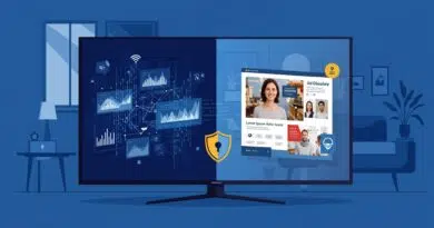 imagem de tela ,demonstrando a divisão entre a privacidade em smart TVs para a segurança do usuário