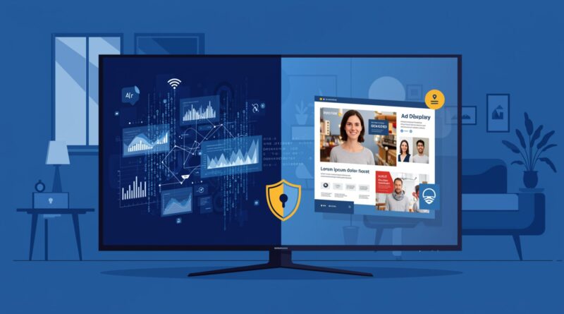imagem de tela ,demonstrando a divisão entre a privacidade em smart TVs para a segurança do usuário