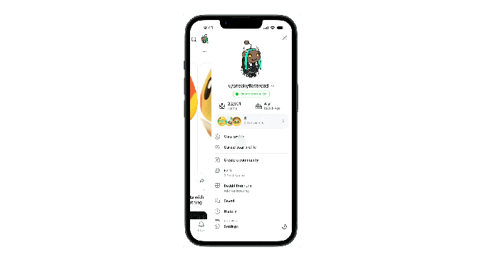 Reddit Agora Oculta Conteúdo no Perfil 5 Demonstração da funcionalidade Curate Your Profile do Reddit com a opção de ocultar conteúdo
