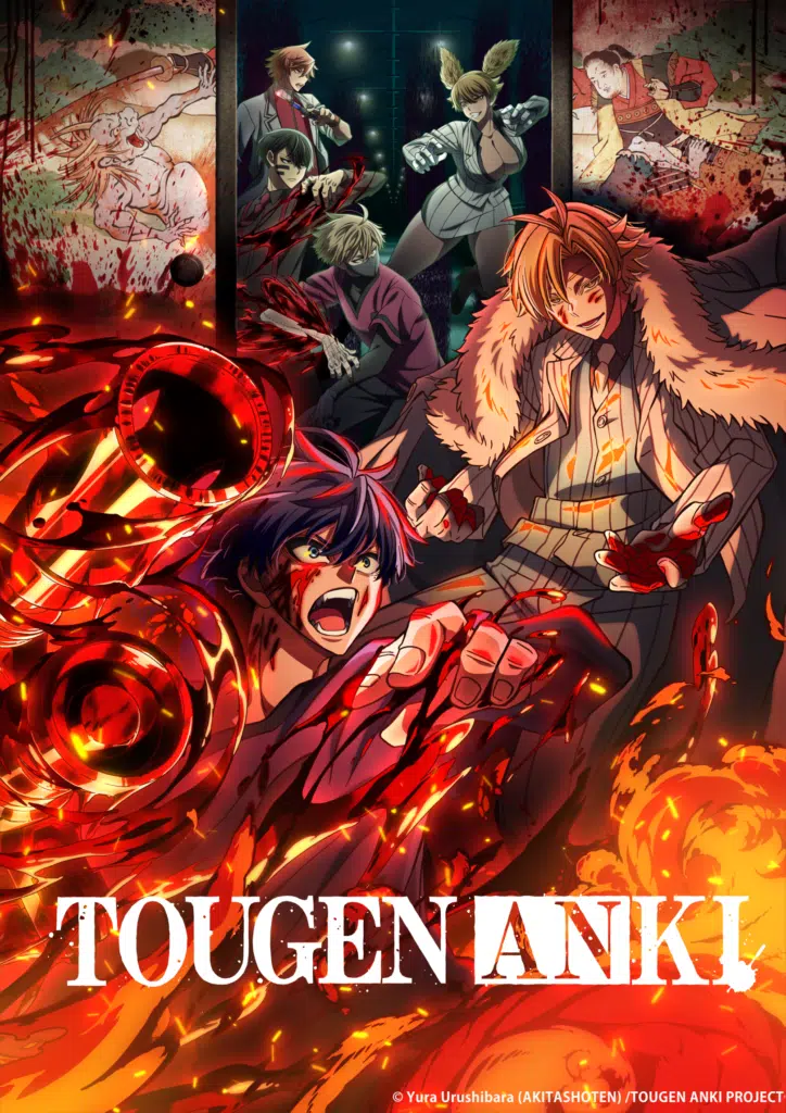 animes de verao 2025: TOUGEN ANKI: Legend of the Cursed Blood Visual Anime Streaming Mundial