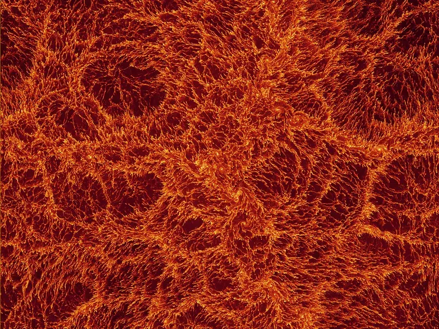Supercomputador Exascale JUPITER estreia na Europa 3 Um supercomputador chamado JUWELS produziu esta imagem incrivelmente detalhada das variações de temperatura em uma pluma térmica. O JUPITER será capaz de aproximar ainda mais a imagem. Jörg Schumacher/Universidade Técnica de Ilmenau