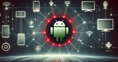 Imagem ilustrativa do malware BADBOX 2.0 infectando dispositivos Android