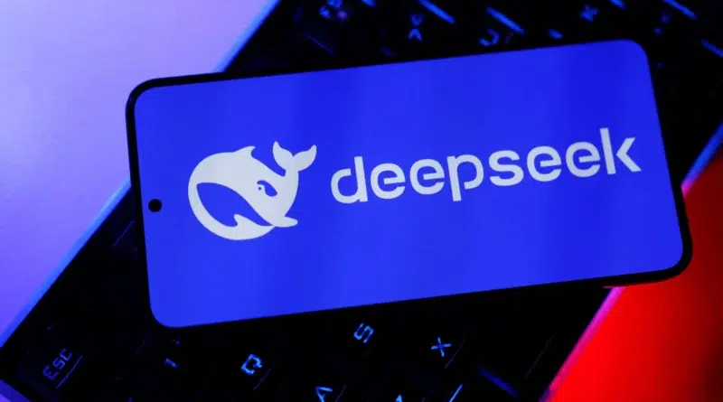 Logotipo da DeepSeek em ilustração O logotipo da DeepSeek em ilustração de 29 de janeiro de 2025. Foto: Dado Ruvic/Reuters