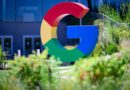 Logo do Google no escritório principal em Mountain View, Califórnia. Crédito: Getty Images | Josh Edelson