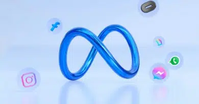 Tráfego matinal passa em frente ao letreiro da Meta, sede da empresa em Mountain View, com destaque para investimento Meta Scale AI