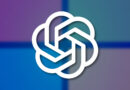 Logotipo da OpenAI sobreposto ao fundo da Microsoft, representando a tensão antitruste entre as companhias em 2025.