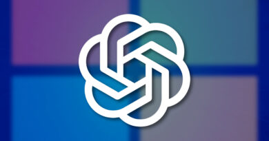 Logotipo da OpenAI sobreposto ao fundo da Microsoft, representando a tensão antitruste entre as companhias em 2025.
