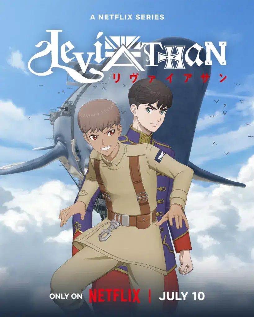 Leviathan Anime: Netflix Estreia em Julho 2025 2 Cartaz do Leviathan anime que terá sua estreia em julho 2025