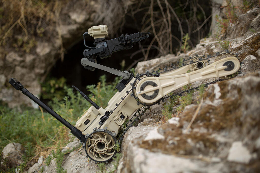 Como a guerra com o Irã está transformando o setor high-tech de Israel 3 Robô MTGR, robótica israelense aplicada à defesa em túneis do Hamas