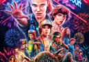 Arte conceitual de Stranger Things Tales from 85 mostrando clima sombrio e elementos da série animada