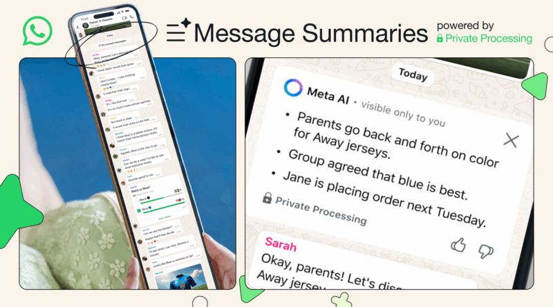 WhatsApp integra IA aos recursos do aplicativo e mantém compromisso com segurança dos dados.