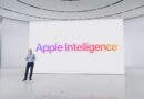 Apresentação Apple Intelligence na WWDC24: IA da Apple revoluciona aplicativos como Mensagens, Mail e Notas, integrando ferramentas gerativas de texto e imagem.