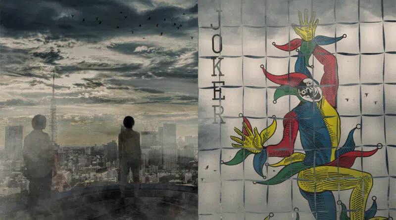 Pôster da terceira temporada de Alice in Borderland apresenta Arisu, Usagi e destaque para o novo estágio Joker, com atmosfera tensa e elementos visuais sombrios