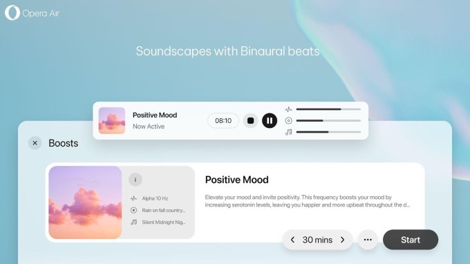 Alternativas ao Chrome e Safari: navegadores em destaque em 2025 19 Opera Air navegador mindfulness práticas de pausa, sons relaxantes e interface para saúde mental