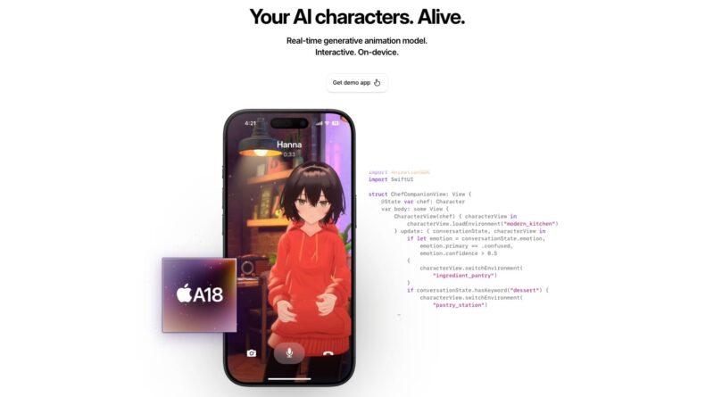 Companheiros de IA Grok no iOS: avatares 3D animados, incluindo Ani e Rudy, ajudam usuários a interagir com a IA em tempo real. Imagem oficial de lançamento.