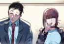 Smoking Behind the Supermarket with You anime data de estreia personagens Sasaki e Yamada, ilustração de Jinushi