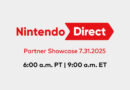 Anúncio oficial do Nintendo Direct Partner Showcase para o público brasileiro, apresentando novidades dos jogos de parceiros para Switch e Switch 2.