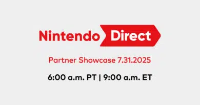 Anúncio oficial do Nintendo Direct Partner Showcase para o público brasileiro, apresentando novidades dos jogos de parceiros para Switch e Switch 2.