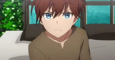 Arte promocional de The Beginning After The End anime, mostrando personagens principais, com destaque para Arthur Leywin e elementos mágicos, ilustrando a atmosfera de aventura e fantasia.