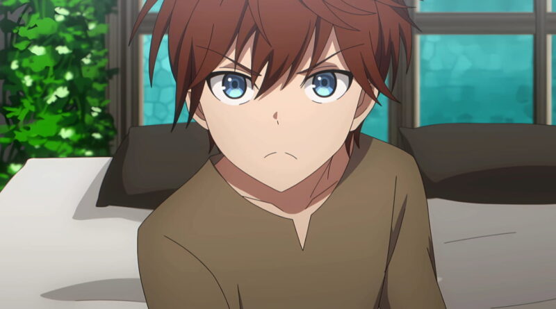 Arte promocional de The Beginning After The End anime, mostrando personagens principais, com destaque para Arthur Leywin e elementos mágicos, ilustrando a atmosfera de aventura e fantasia.