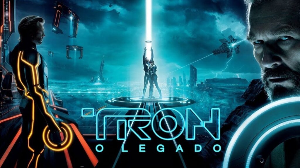 7 melhores filmes sobre hackers segundo o IMDb 17 Sam Flynn em Tron: O Legado, visual neon e interface virtual, conceito de hacking e IA