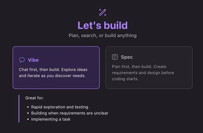 AWS Kiro impõe limite de uso para clientes em 2025 3 Tela inicial do editor AWS Kiro AI, interface branca e amigável, palavra-chave AWS Kiro visível