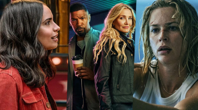 Painel dos maiores filmes da Netflix em 2025 com destaque para