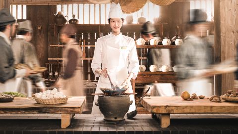 Cena de Bon Appétit Your Majesty: chef coreana na corte Joseon