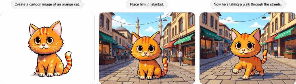 Le Chat da Mistral evolui com modo deep research e recursos de IA 5 imagem de demostração do manipulador de imagem. Agora, o Le Chat pode entender comandos como “remover objeto” ou “me coloque em outra cidade” para editar imagens