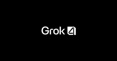 Grok 4 em destaque durante evento de lançamento da xAI