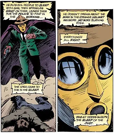 Sandman: Como o Mestre dos Sonhos se conecta com Batman e a DC 20 O Sandman original aparece brevemente e é inspirado por Morpheus (Imagem: Reprodução/DC Comics)