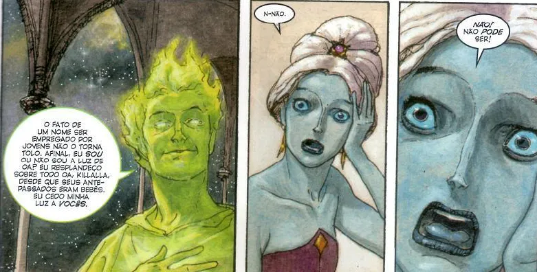 Sandman: Como o Mestre dos Sonhos se conecta com Batman e a DC 24 O Sol dos Lanternas Verdes e a antecessora dos heróis também têm sua história com o Sonho (Imagem: Reprodução/DC Comics)