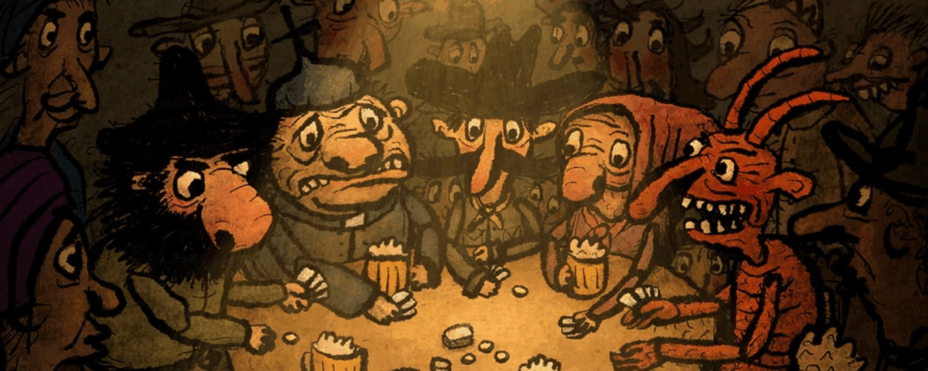Jogo grátis na Epic Games: Pilgrims liberado até 7 de agosto 3 Pilgrims, aventura indie da Amanita Design, é famoso por seu visual único e narrativa interativa baseada em cartas.