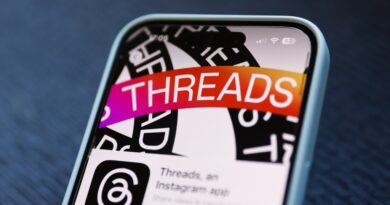 Threads no App Store é visto nesta foto ilustrativa. O crescimento do app ameaça a liderança do X