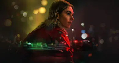 Vanessa Kirby caracterizada como Lynette em Night Always Comes, filme da Netflix, agosto de 2025