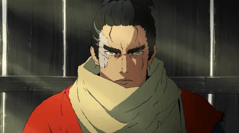 Sekiro No Defeat anime – still oficial do trailer, Wolf em destaque; anúncio 2026 no Crunchyroll