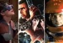 Divulgação/Universal Pictures, Warner Bros. Pictures e MGM - Montagem com cenas de filmes de ficção científica que acertaram previsões tecnológicas, incluindo tablets, inteligências artificiais, carros autônomos e realidade virtual.