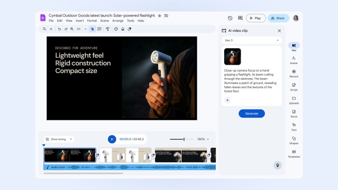 Google Vids ganha avatares de IA e versão gratuita 6 Google Vids com recurso de imagem para vídeo usando modelo Veo 3