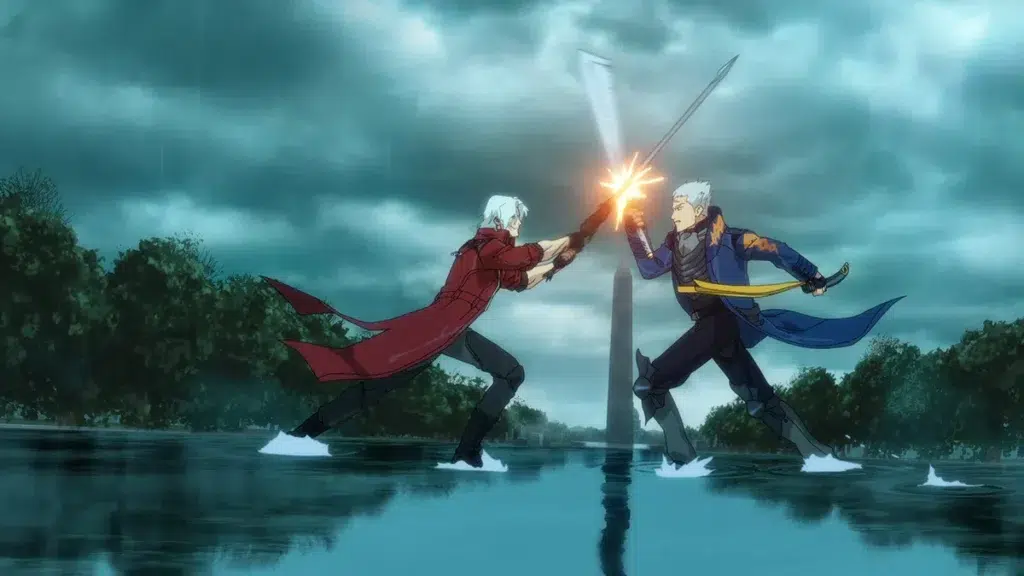 Netflix Anime NYC 2025: anúncios e trailers 9 Devil May Cry S2: visual estilizado, ação coreografada e foco no duelo de irmãos